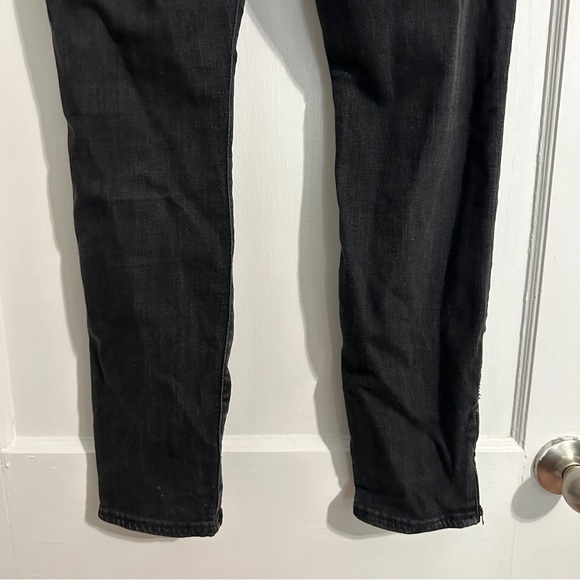 Arizona Jean's Black Skinny Jeans with fading size 13 - Picture 9 of 11